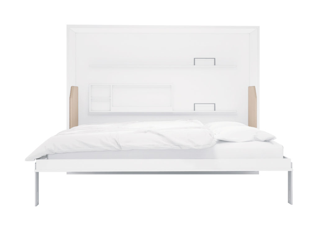 เตียงพับติดผนัง รุ่น Spazio 5' กางเตียง